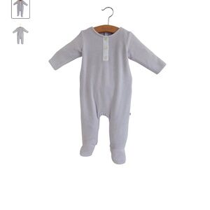 Briobebe Baby Girl Vita Jumpsuit: Size: 3 Months Color: Lavender Fog